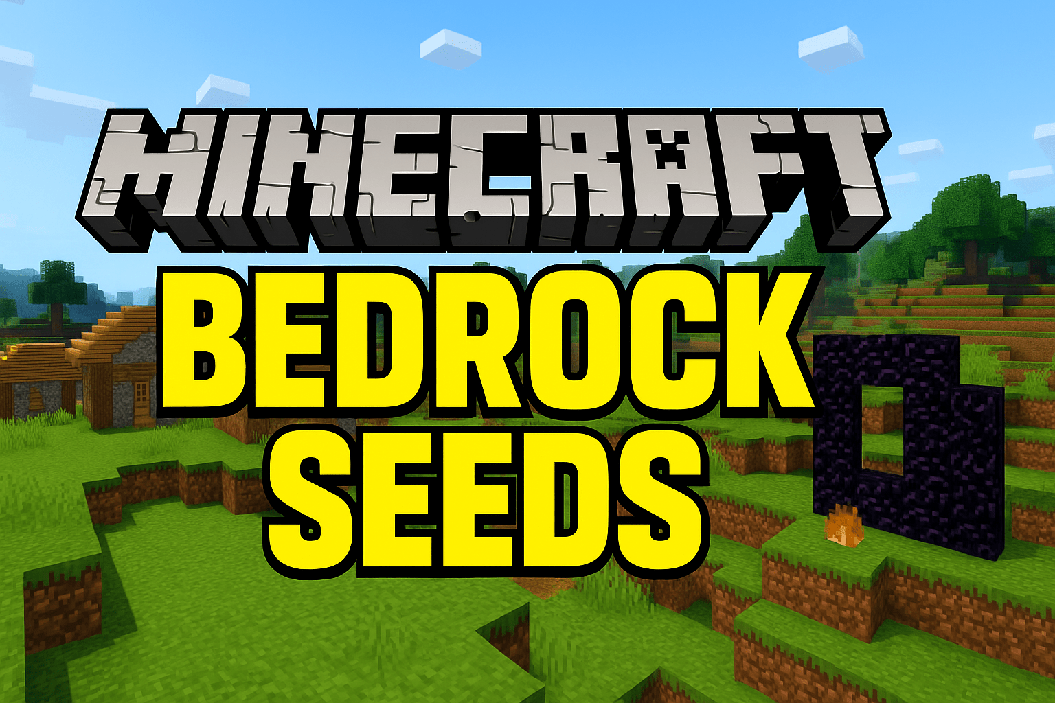 Best Minecraft Bedrock Seeds for Speedrunning, Early Loot, and Long-Term Survival