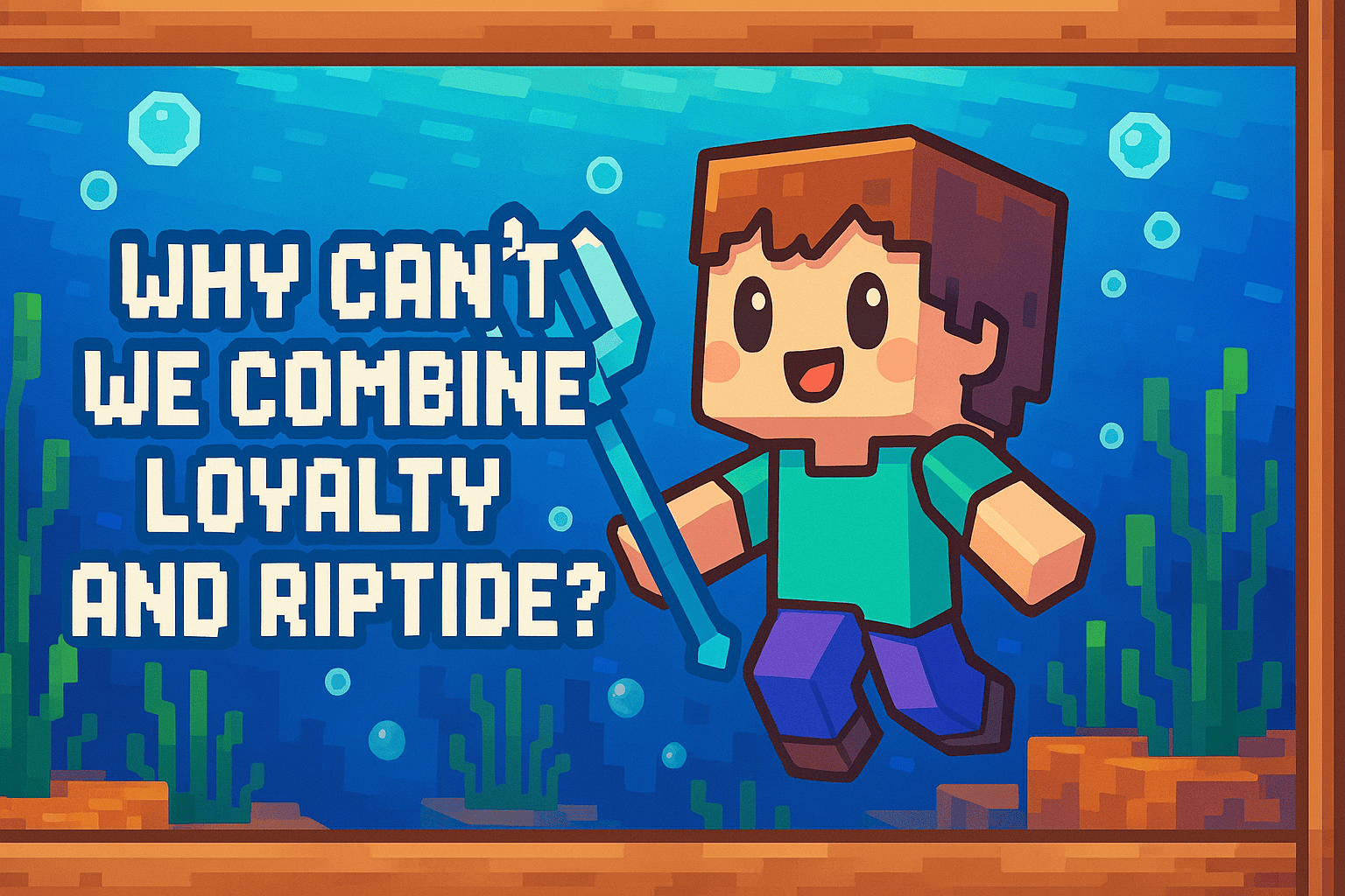 Why Can’t We Combine Loyalty and Riptide in Minecraft?