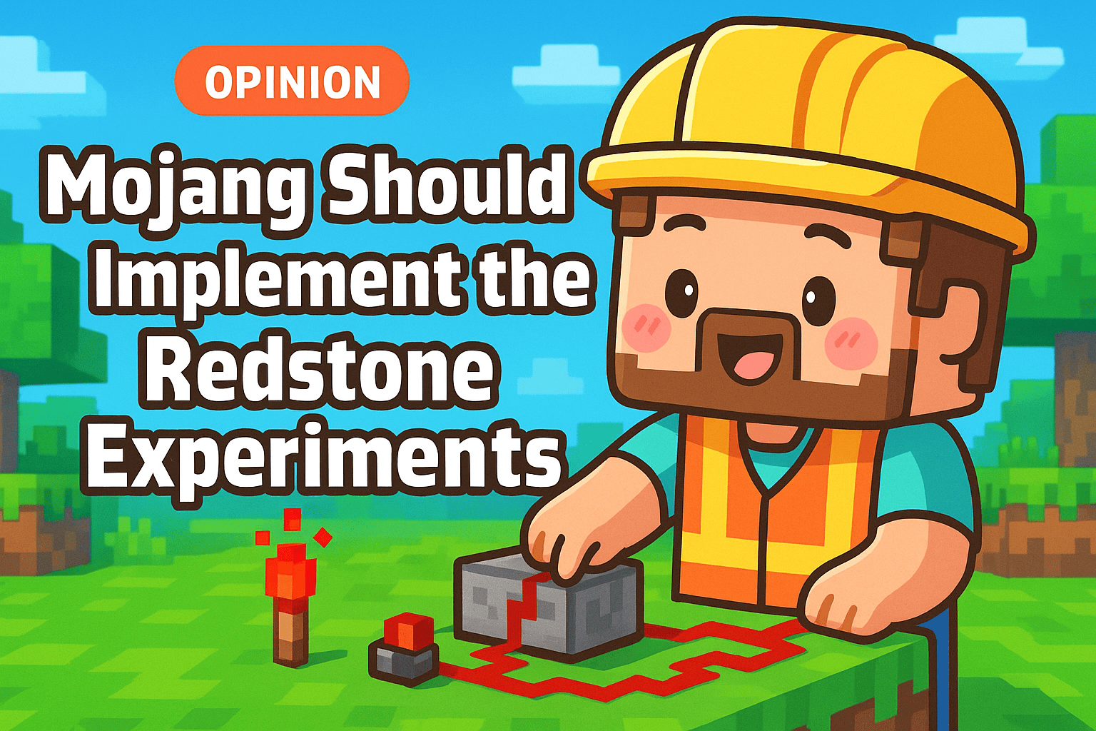 Mojang Should Listen to Redstoners: A Balanced Take on the Redstone Experiments