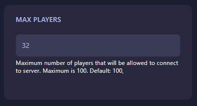 Change Max Players in Core Keeper server settings