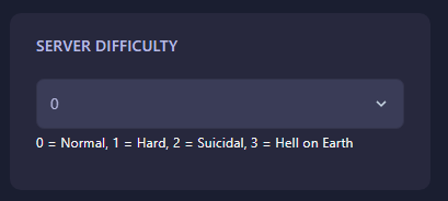 Server Difficulty Setting in Killing Floor 2
