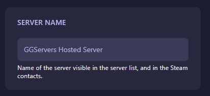 Change Sons of the Forest Server Name