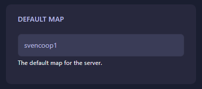 Default Map setting in General Settings