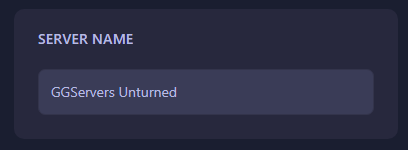 Change Server Name in GGServers Panel