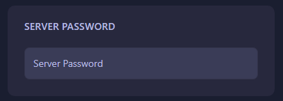 Change the Unturned Server Password