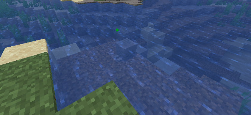 Happy Ghast Inside Water