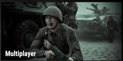 Arma Reforger main menu showing the Multiplayer option