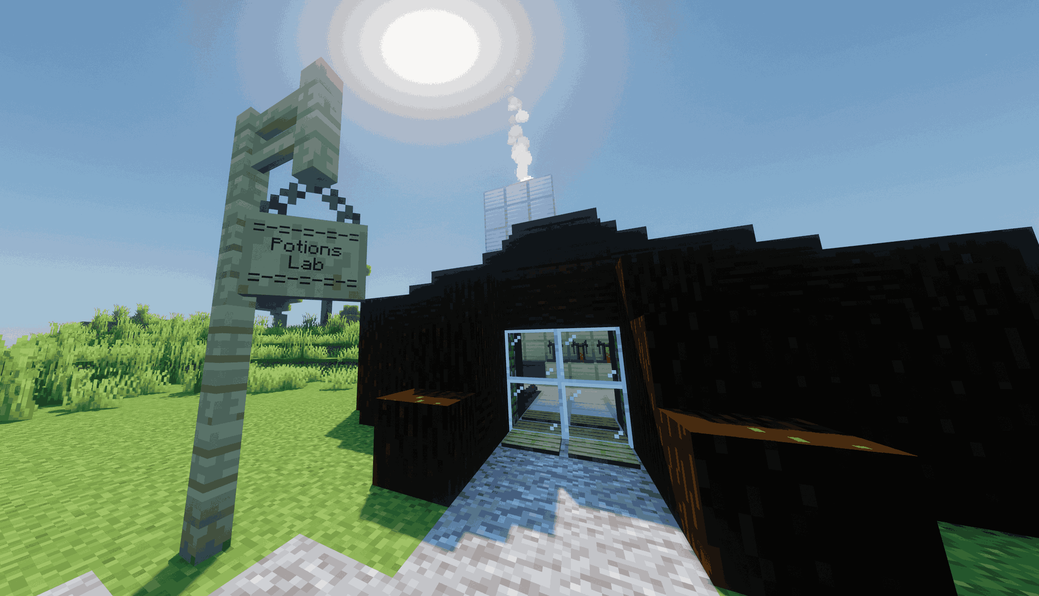 One minute easy 2×2 Redstone door tutorial